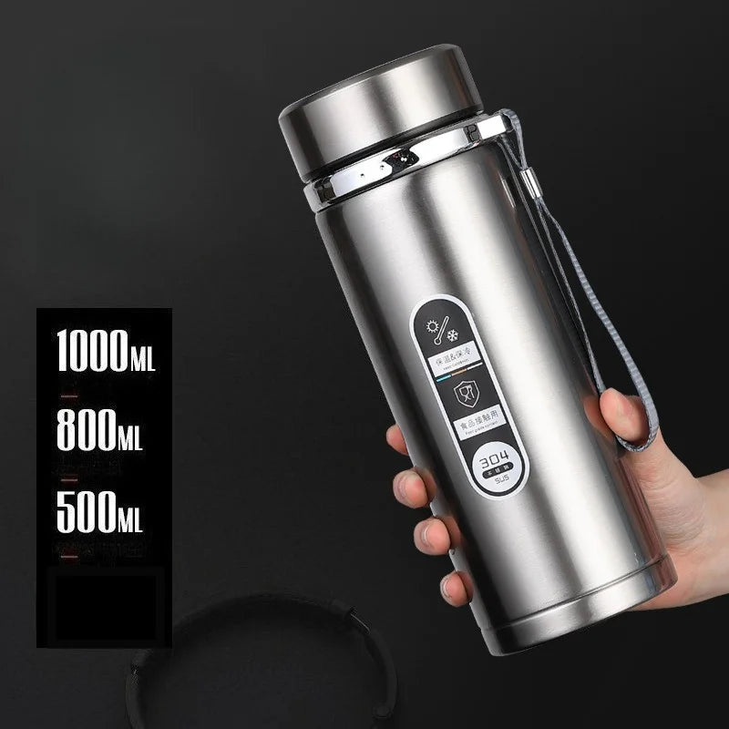 ActiveGlow Insulated Thermos Bottle with LED